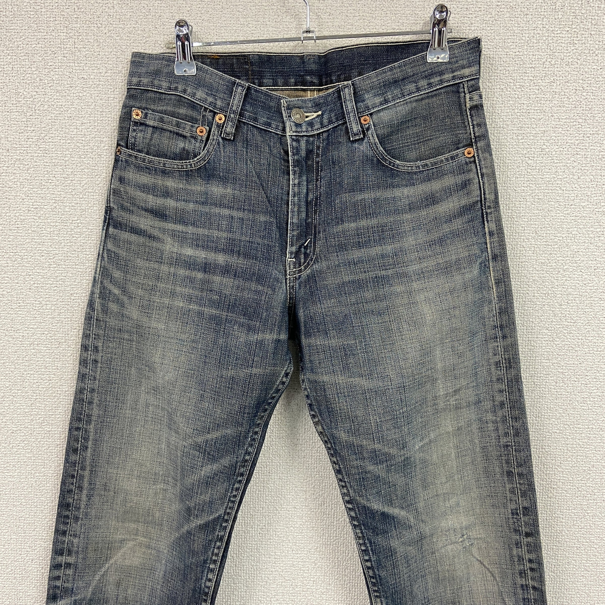 Levi's　リーバイス　505　デニムパンツ　ジップフライ　インディゴ　W30サイズ　古着