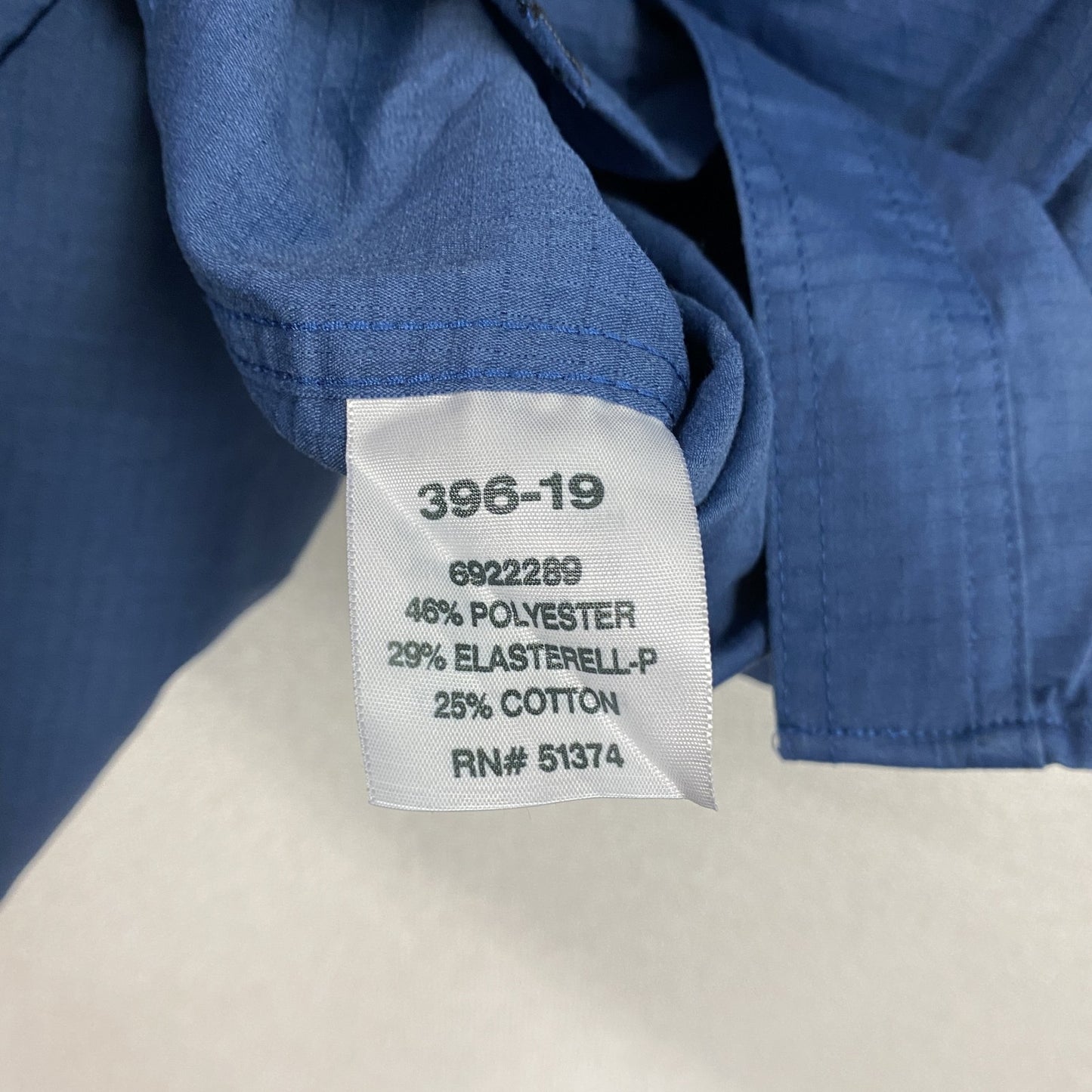 Carhartt　カーハート　ダブルポケット　半袖ワークシャツ　青　ブルー　Mサイズ