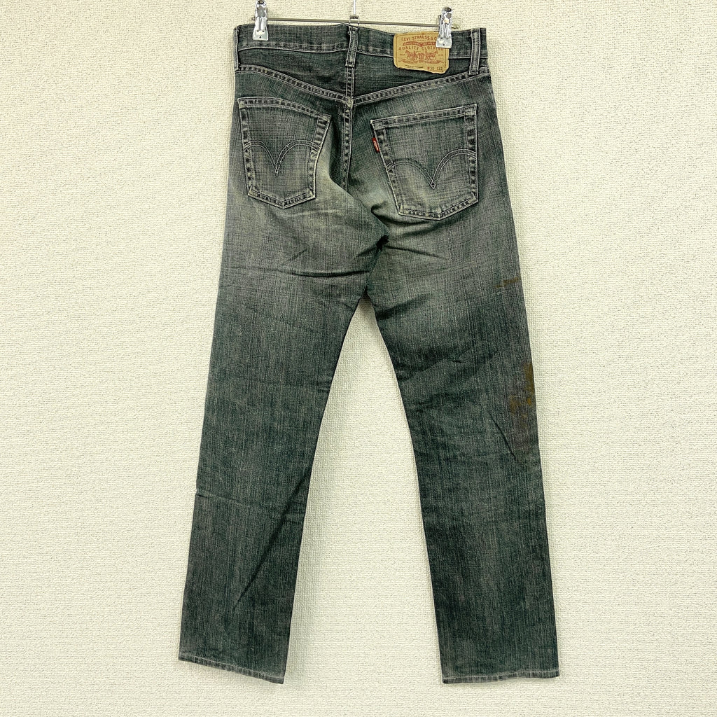 Levi's　リーバイス　505　デニムパンツ　ジップフライ　インディゴ　W30サイズ　古着