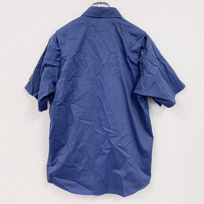 Carhartt　カーハート　ダブルポケット　半袖ワークシャツ　青　ブルー　Mサイズ