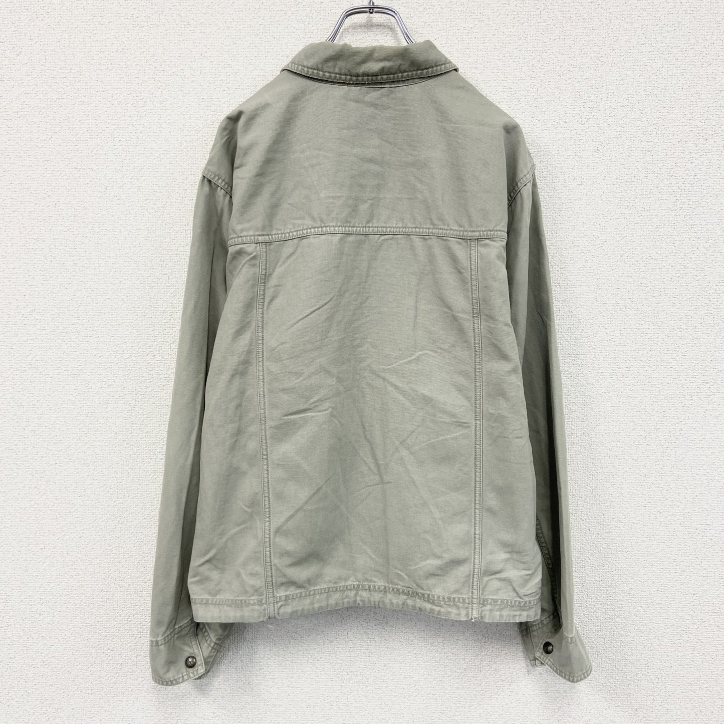 00s～　L.L.Bean　エルエルビーン　ブルゾン/スイングトップ　ヴィンテージ　グレージュ　Sサイズ