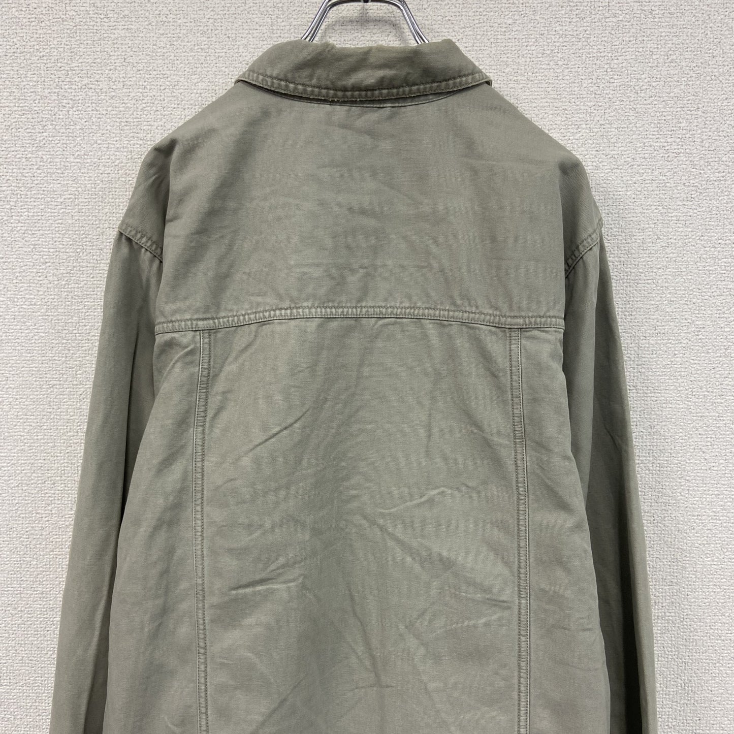 00s～　L.L.Bean　エルエルビーン　ブルゾン/スイングトップ　ヴィンテージ　グレージュ　Sサイズ