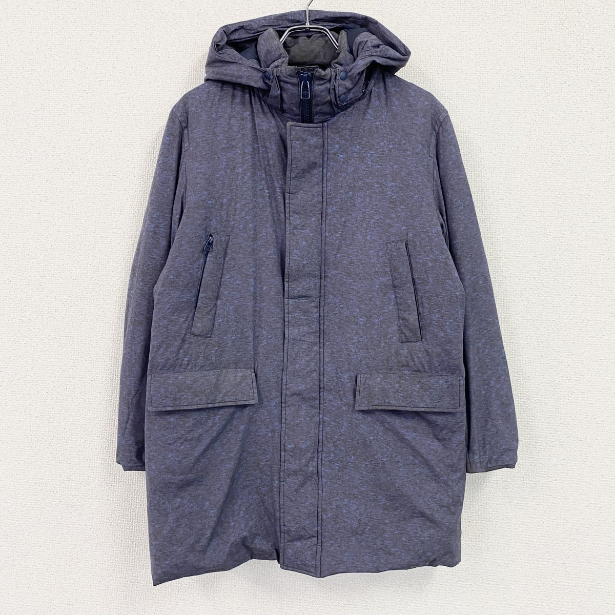 Calvin Klein　カルバンクライン　ダウンジャケット　ダウン90%　ナイロン　紺　ネイビー　