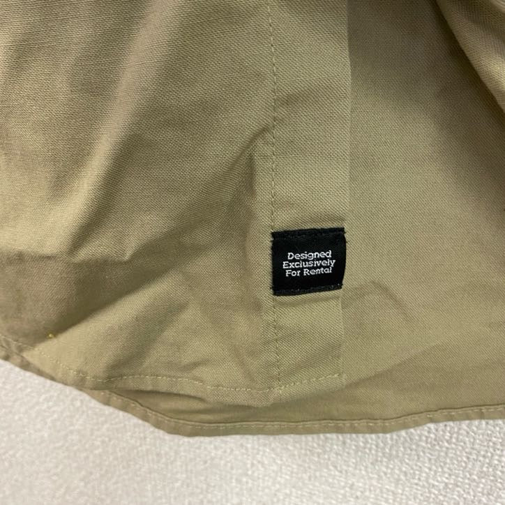 Carhartt　カーハート　半袖ワークシャツ　ボタンダウン　ダブルポケット　ベージュ　Lサイズ