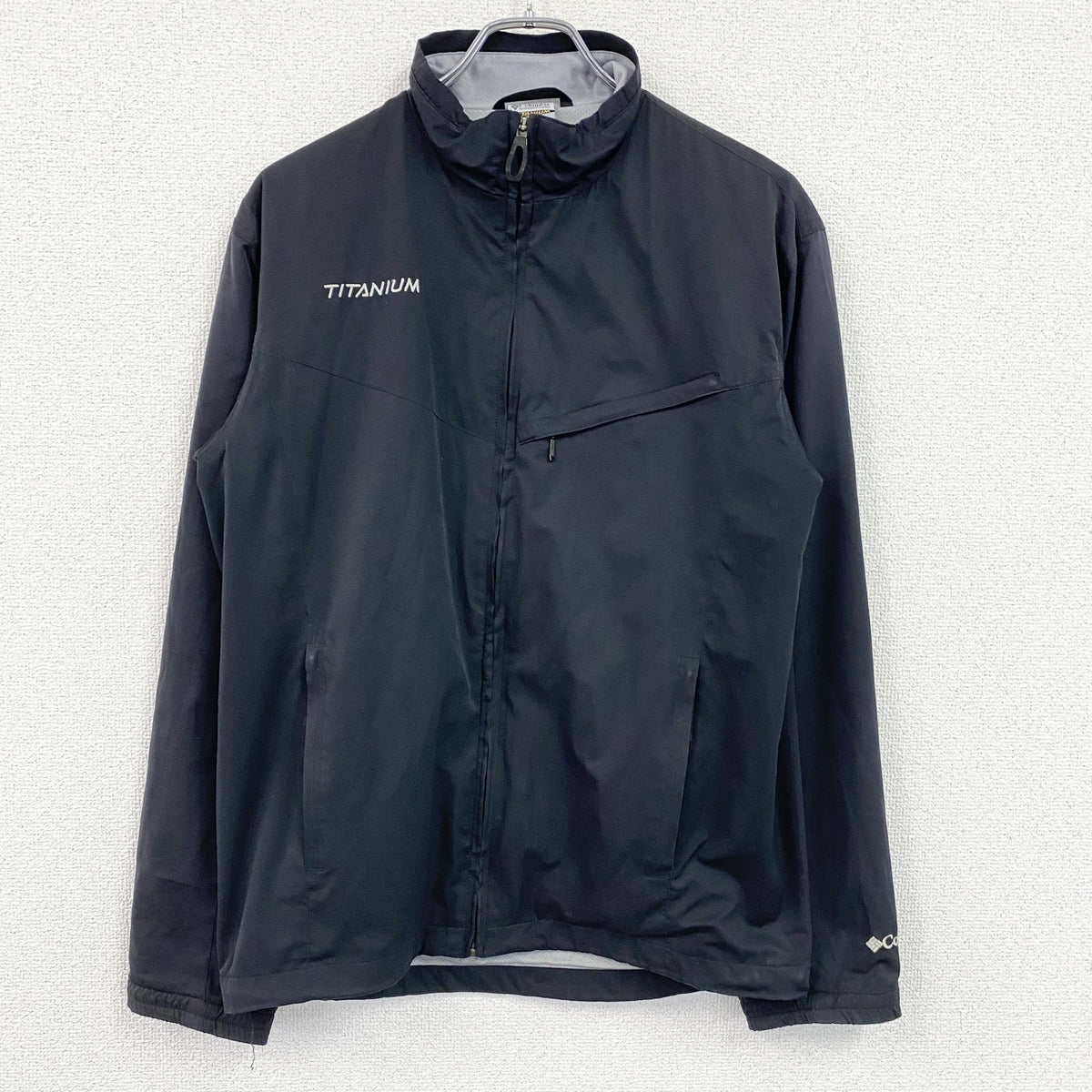 00s　Columbia　コロンビア　フルジップジャケット　アクティブ　黒　ブラック　Mサイズ