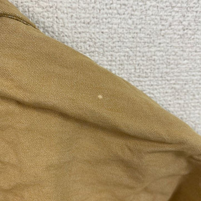 Carhartt　カーハート　半袖ワークシャツ　ボタンダウンシャツ　ダブルポケット　ベージュ　XLサイズ