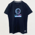 RUSSELL ATHLETC　ラッセル　半袖プリントTシャツ　3連プリント　バスケットボール　クルーネック　黒　ブラック　XLサイズ　古着