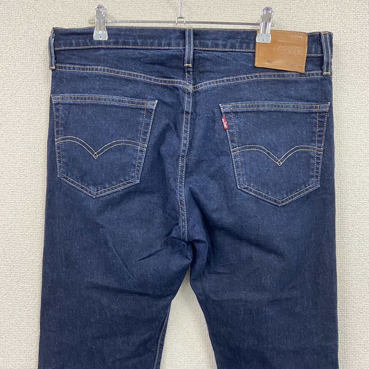 Levi's　リーバイス　502　デニムパンツ　ジップフライ　インディゴ　W30サイズ　古着