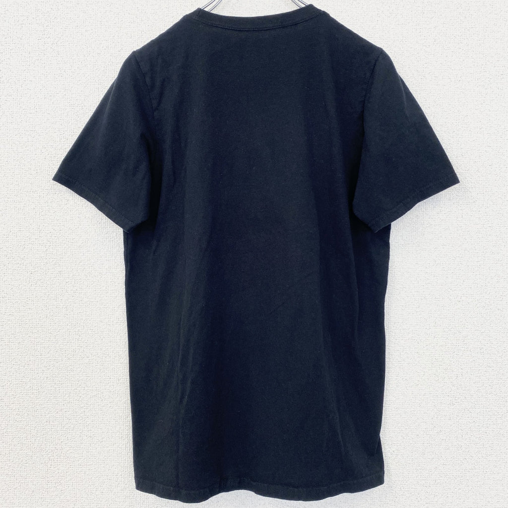 RUSSELL ATHLETC　ラッセル　半袖プリントTシャツ　3連プリント　バスケットボール　クルーネック　黒　ブラック　XLサイズ　古着