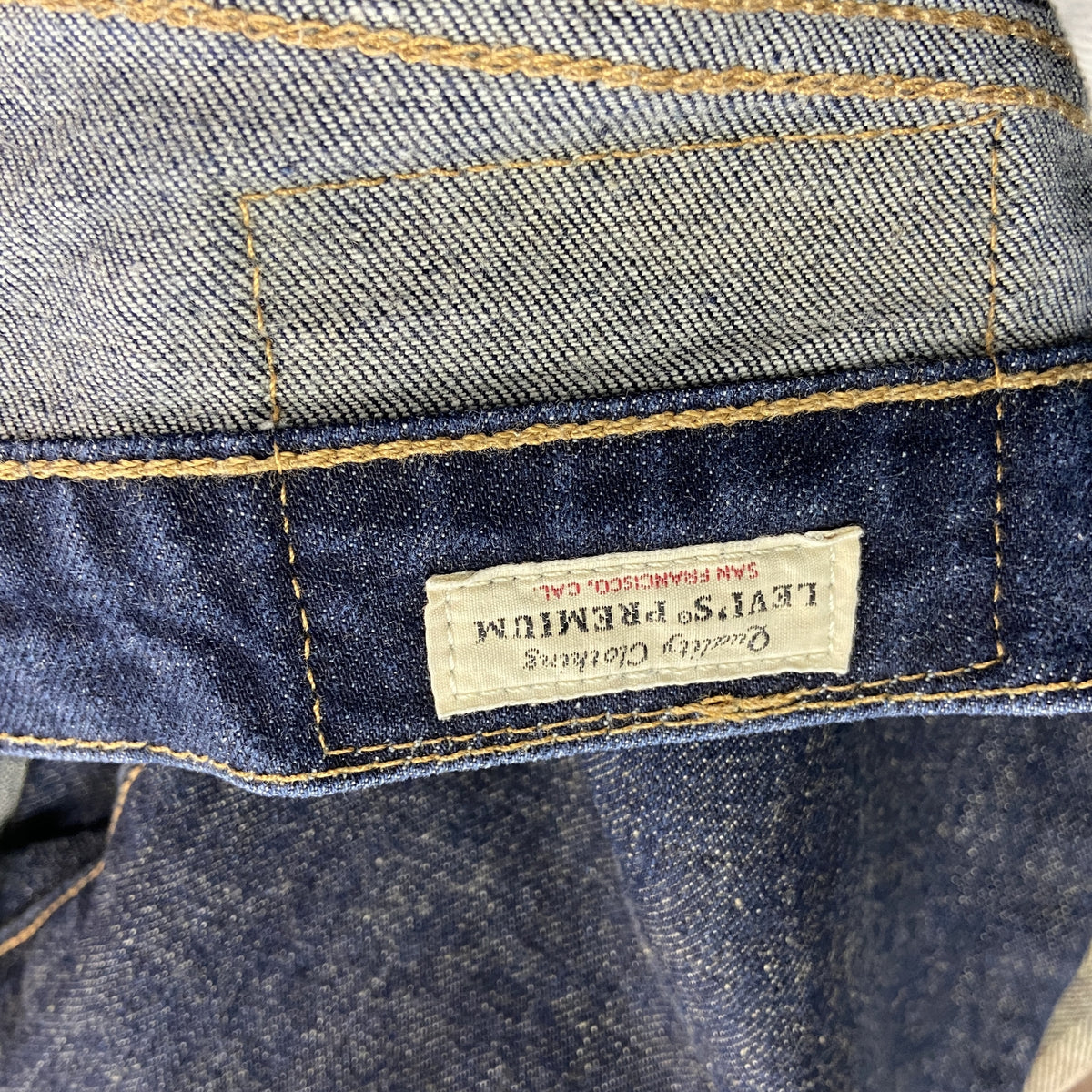 Levi's　リーバイス　502　デニムパンツ　ジップフライ　インディゴ　W30サイズ　古着