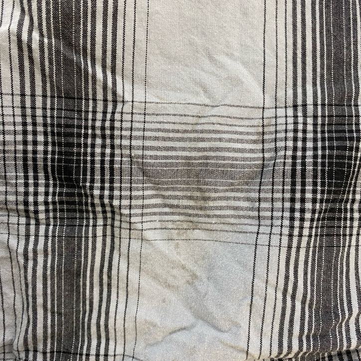 Carhartt　カーハート　半袖ボタンダウンシャツ　オンブレチェック　青　ブルー　2XLサイズ