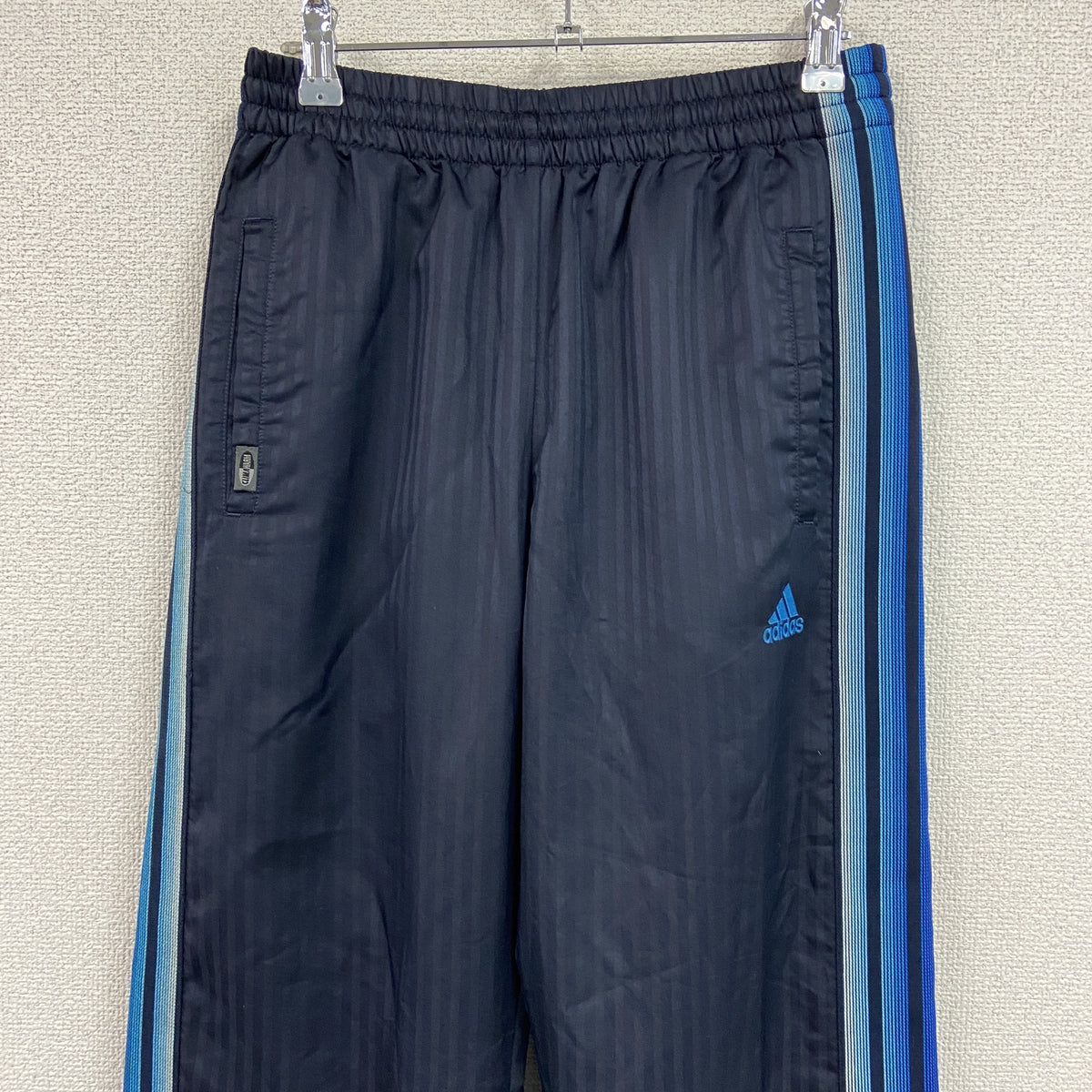 adidas　アディダス　トラックパンツ/トレーニングパンツ　紺　ネイビー　Sサイズ　古着