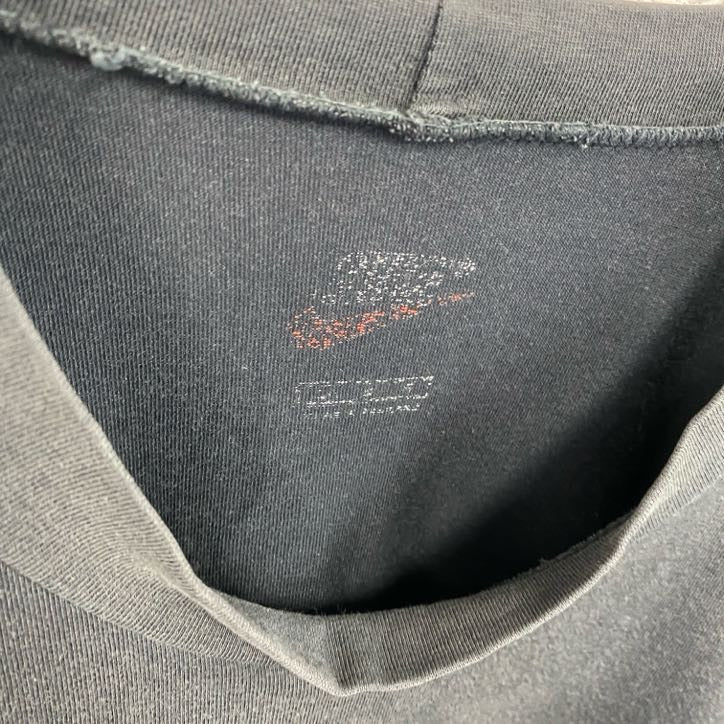 NIKE　ナイキ　半袖プリントTシャツ　フェード　黒　ブラック　Lサイズ