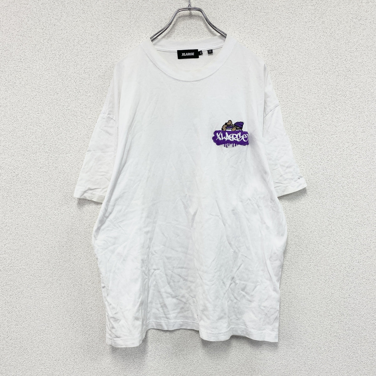 XLARGE　エクストララージ　半袖Tシャツ　白　ホワイト　XLサイズ　古着