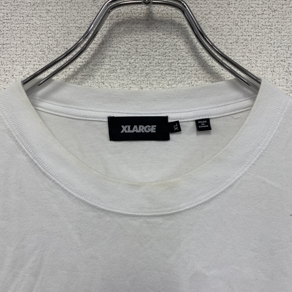 XLARGE　エクストララージ　半袖Tシャツ　白　ホワイト　XLサイズ　古着