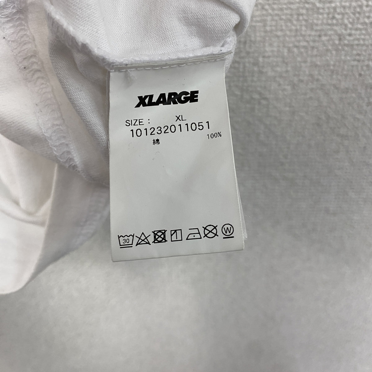 XLARGE　エクストララージ　半袖Tシャツ　白　ホワイト　XLサイズ　古着