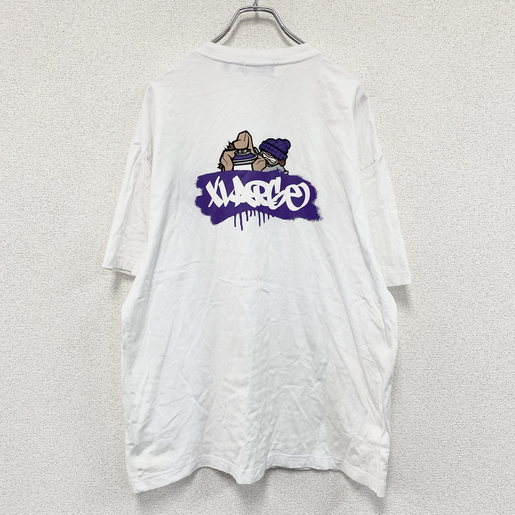 XLARGE　エクストララージ　半袖Tシャツ　白　ホワイト　XLサイズ　古着