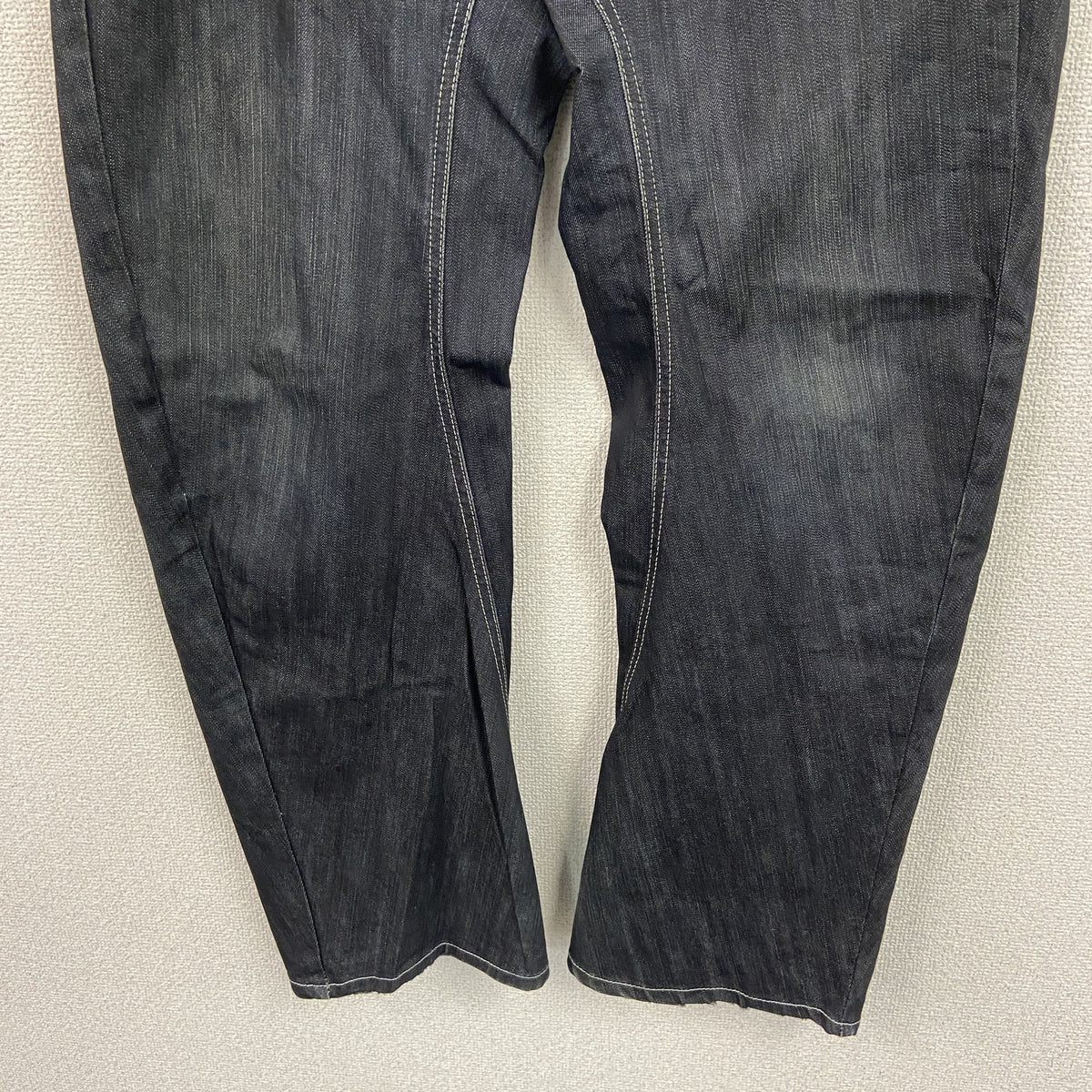 EDWIN　エドウィン　E‐FUNCTION　デニムパンツ　立体裁断　ジップフライ　インディゴ　Mサイズ　古着