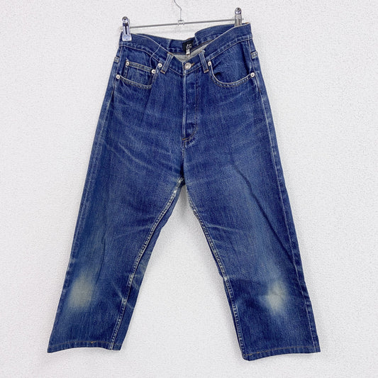 A.P.C．アーペーセー　デニムパンツ/ジーンズ　ジップフライ　縦落ち　インディゴ　31サイズ