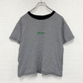 SLOBE IENA　スローブイエナ　半袖Tシャツ　ボーダー　黒　ブラック　古着