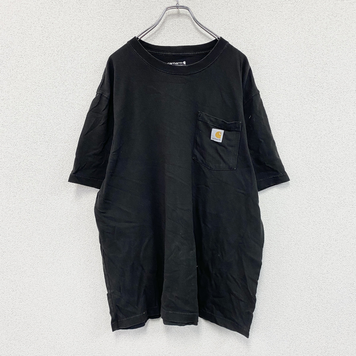 Carhartt　カーハート　半袖Tシャツ　黒　ブラック　Lサイズ　古着