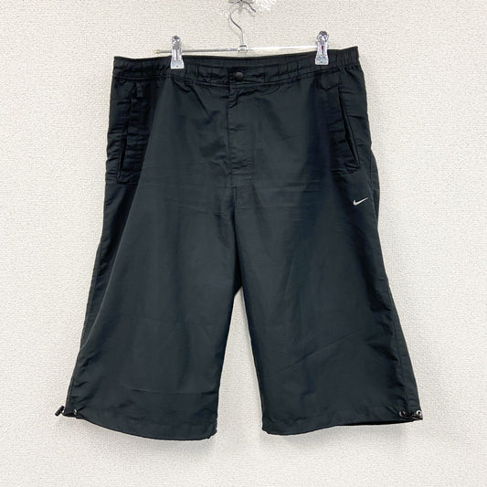 00s　NIKE　ナイキ　CLIMA-FIT　ハーフパンツ/クロッドパンツ　ヴィンテージ　黒　ブラック　XLサイズ