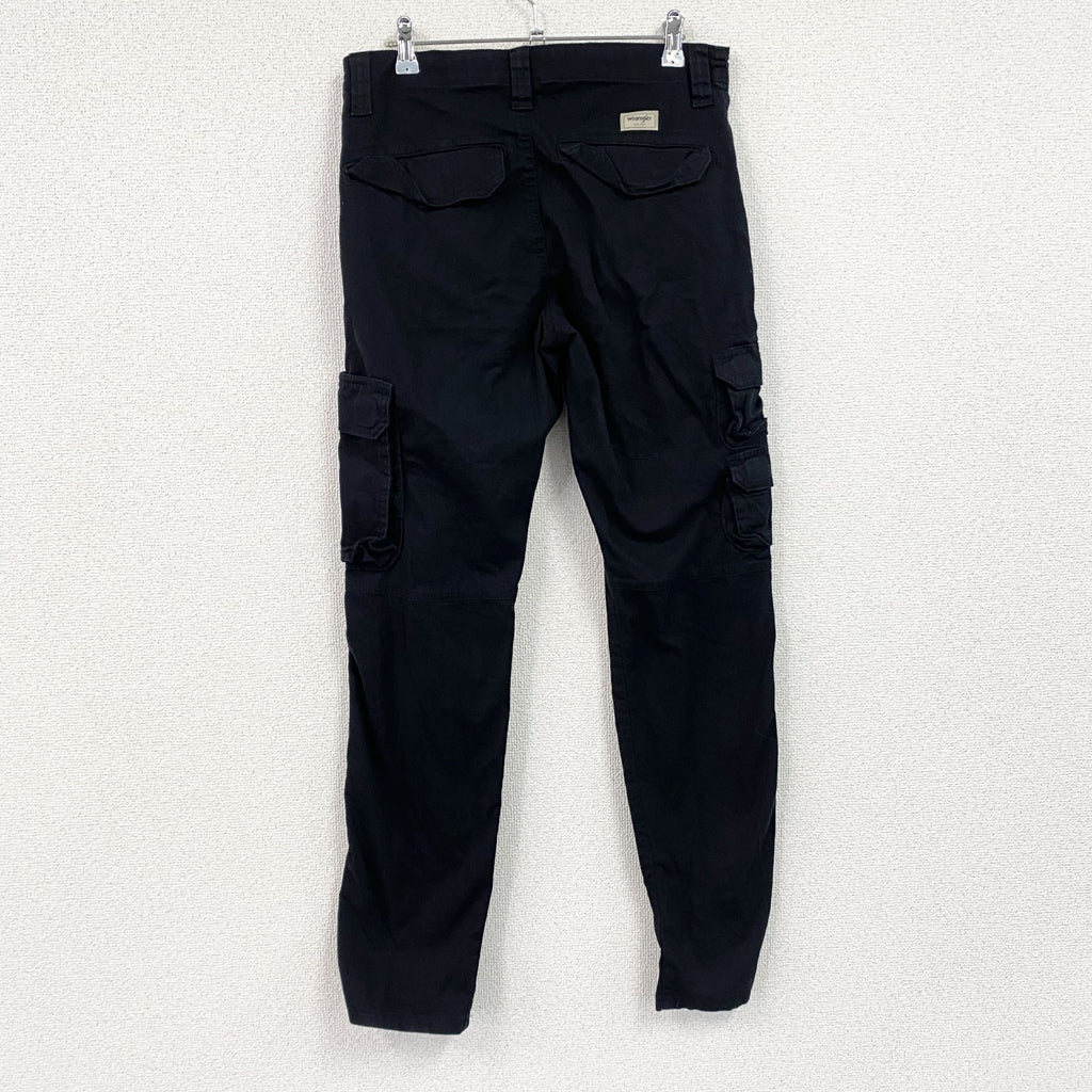 Wrangler　ラングラー　カーゴパンツ　ジップフライ　黒　ブラック　W30サイズ　古着