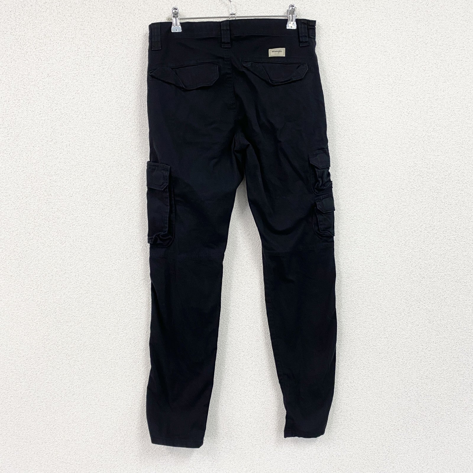 Wrangler　ラングラー　カーゴパンツ　ジップフライ　黒　ブラック　W30サイズ　古着
