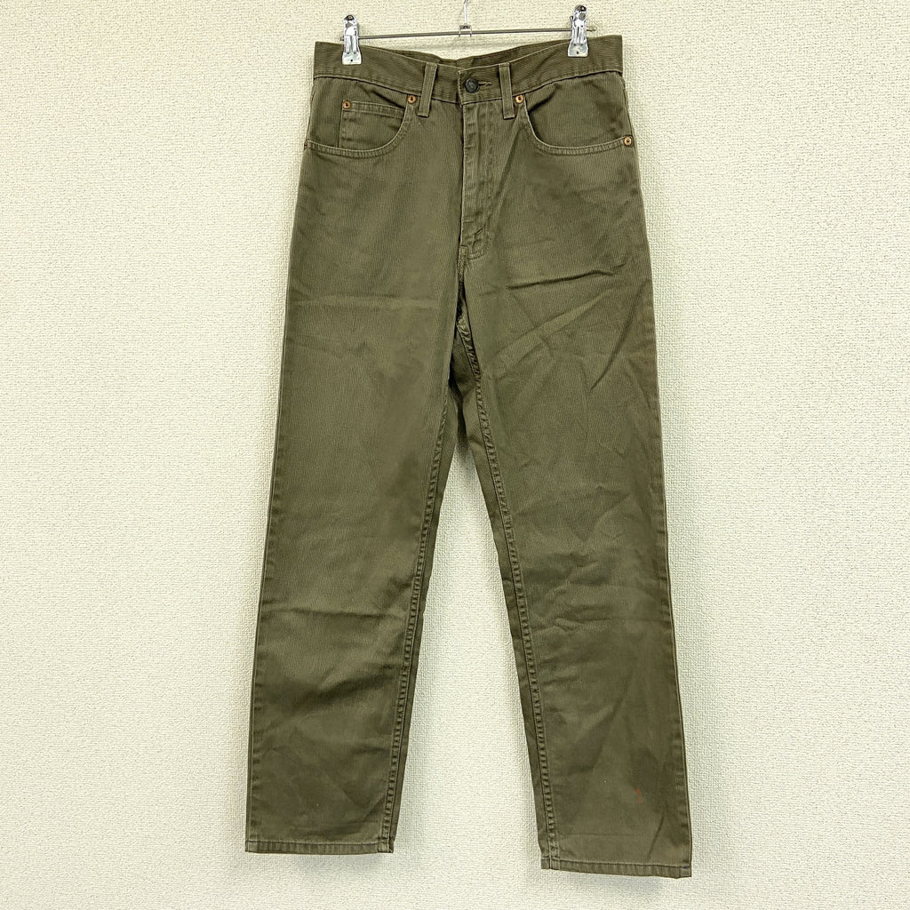 Levi's　リーバイス　513‐1129　コーデュロイパンツ　ジップフライ　アッシュブラウン　W30サイズ　古着