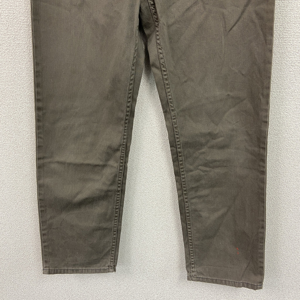 Levi's　リーバイス　513‐1129　コーデュロイパンツ　ジップフライ　アッシュブラウン　W30サイズ　古着