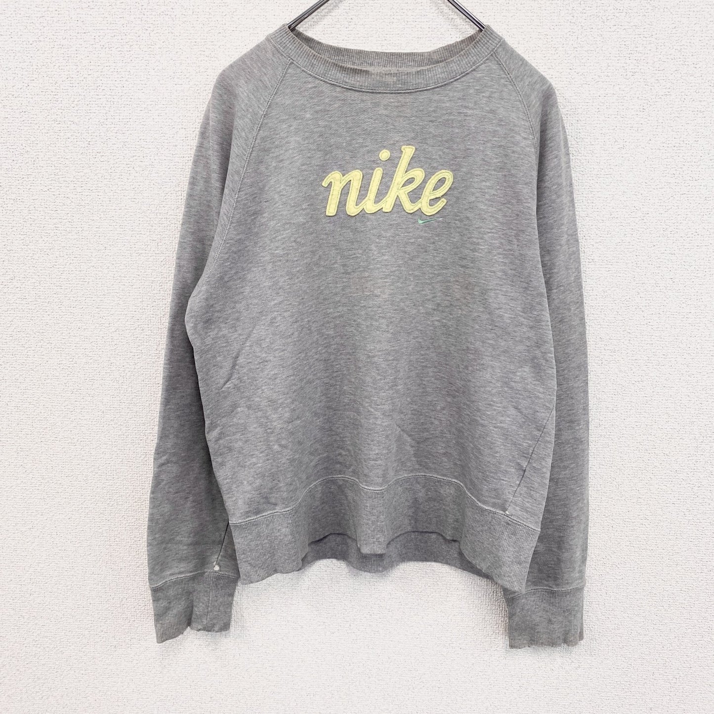 00s　NIKE　ナイキ　スウェット/トレーナー　ヴィンテージ　灰色　グレー　XLサイズ