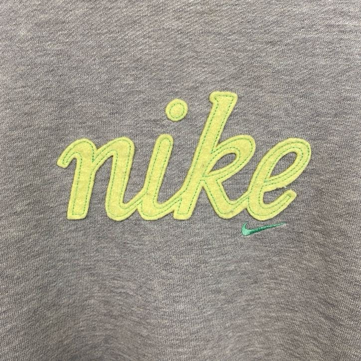 00s　NIKE　ナイキ　スウェット/トレーナー　ヴィンテージ　灰色　グレー　XLサイズ