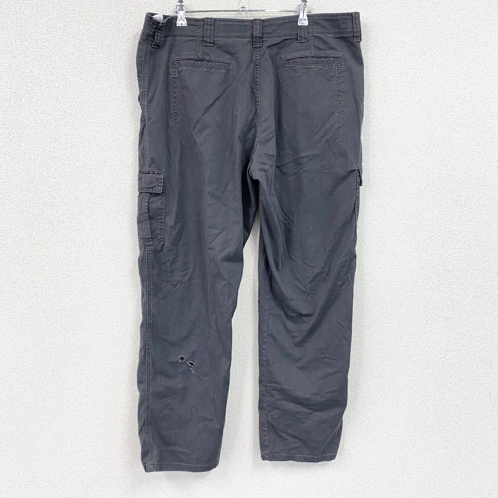 Wrangler　ラングラー　カーゴパンツ　ジップフライ　灰色　グレー　W38サイズ　古着