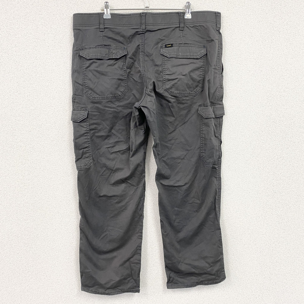 LEE　リー　カーゴパンツ　ジップフライ　灰色　グレー　W40サイズ　古着
