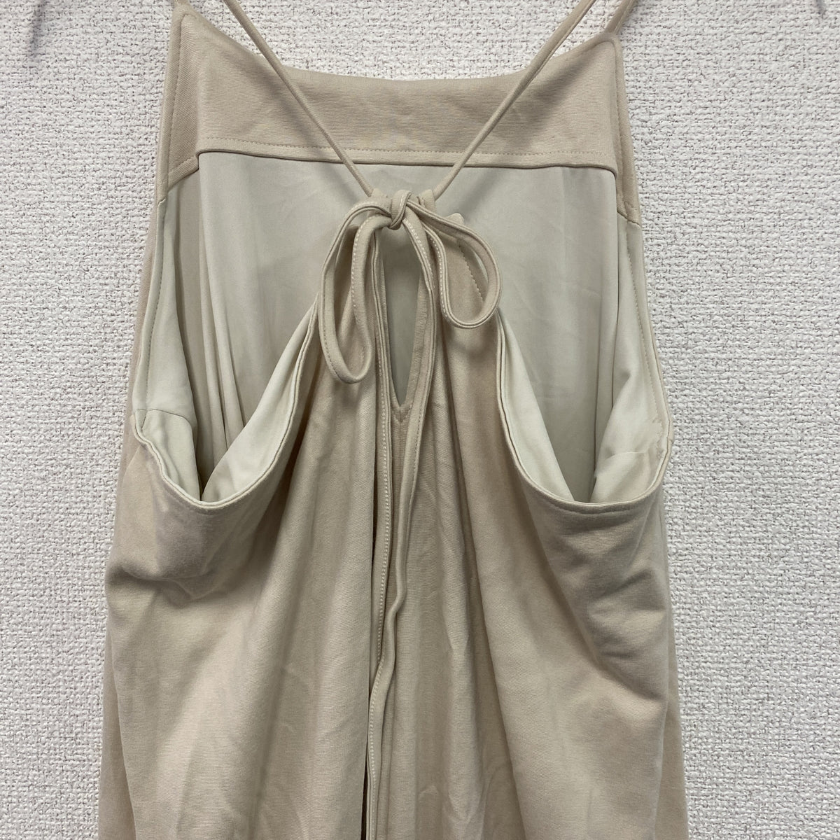 Kastane　カスタネ　ポンチキャミワンピース　アイボリー　Fサイズ　古着