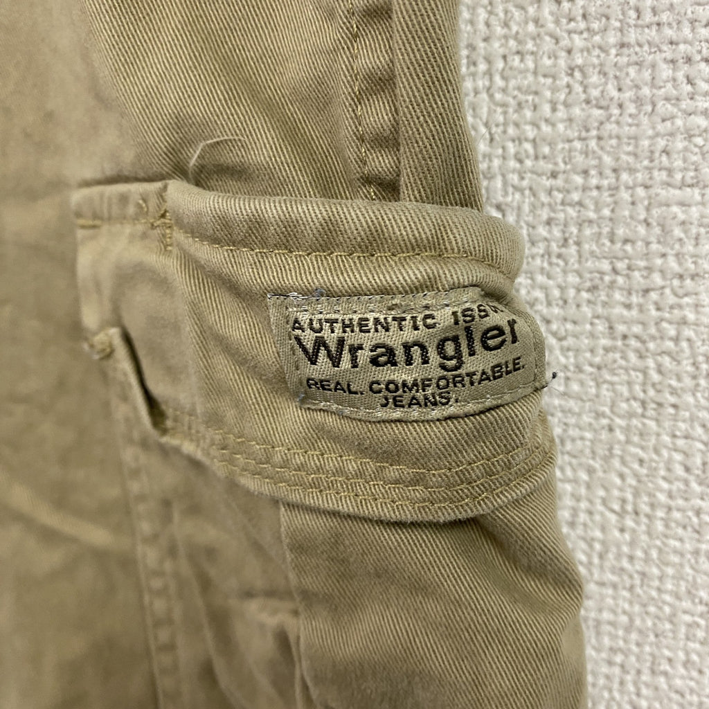 Wrangler　ラングラー　カーゴパンツ　ジップフライ　ベージュ　W36サイズ　古着