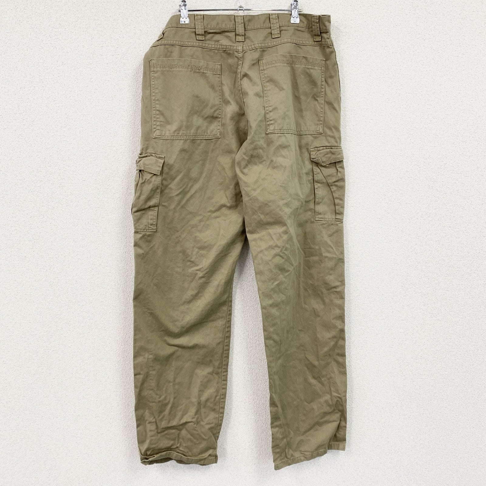 Wrangler　ラングラー　カーゴパンツ　ジップフライ　ベージュ　W36サイズ　古着