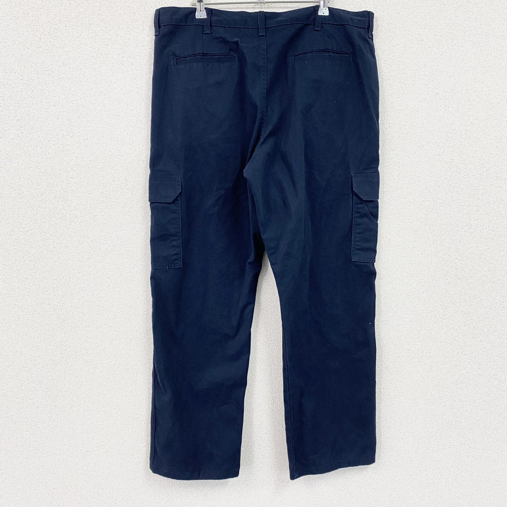 Wrangler　ラングラー　カーゴパンツ　ジップフライ　紺　ネイビー　W38サイズ　古着