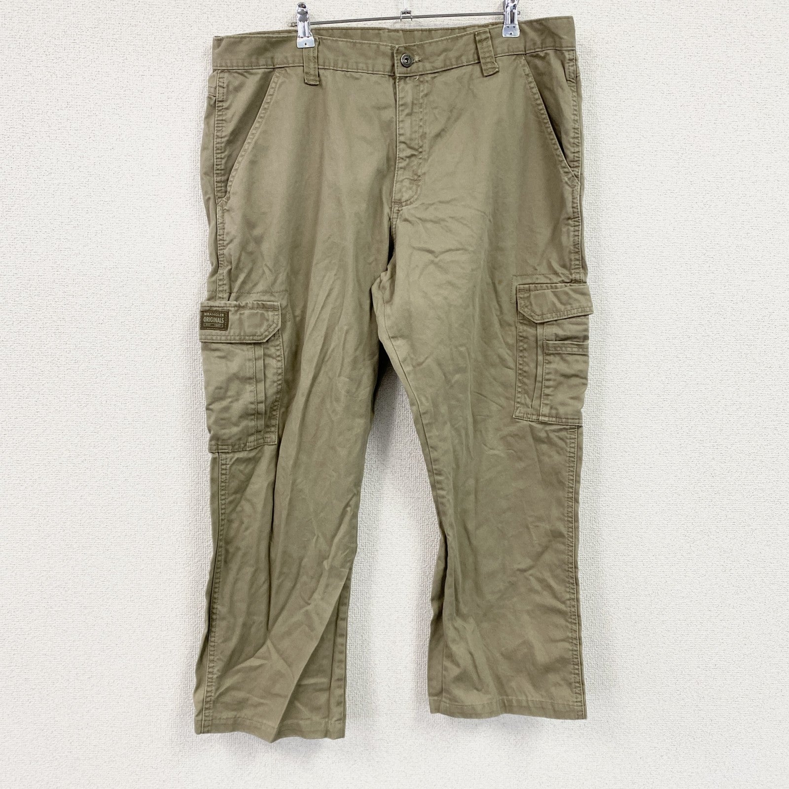 Wrangler　ラングラー　カーゴパンツ　ジップフライ　ベージュ　古着