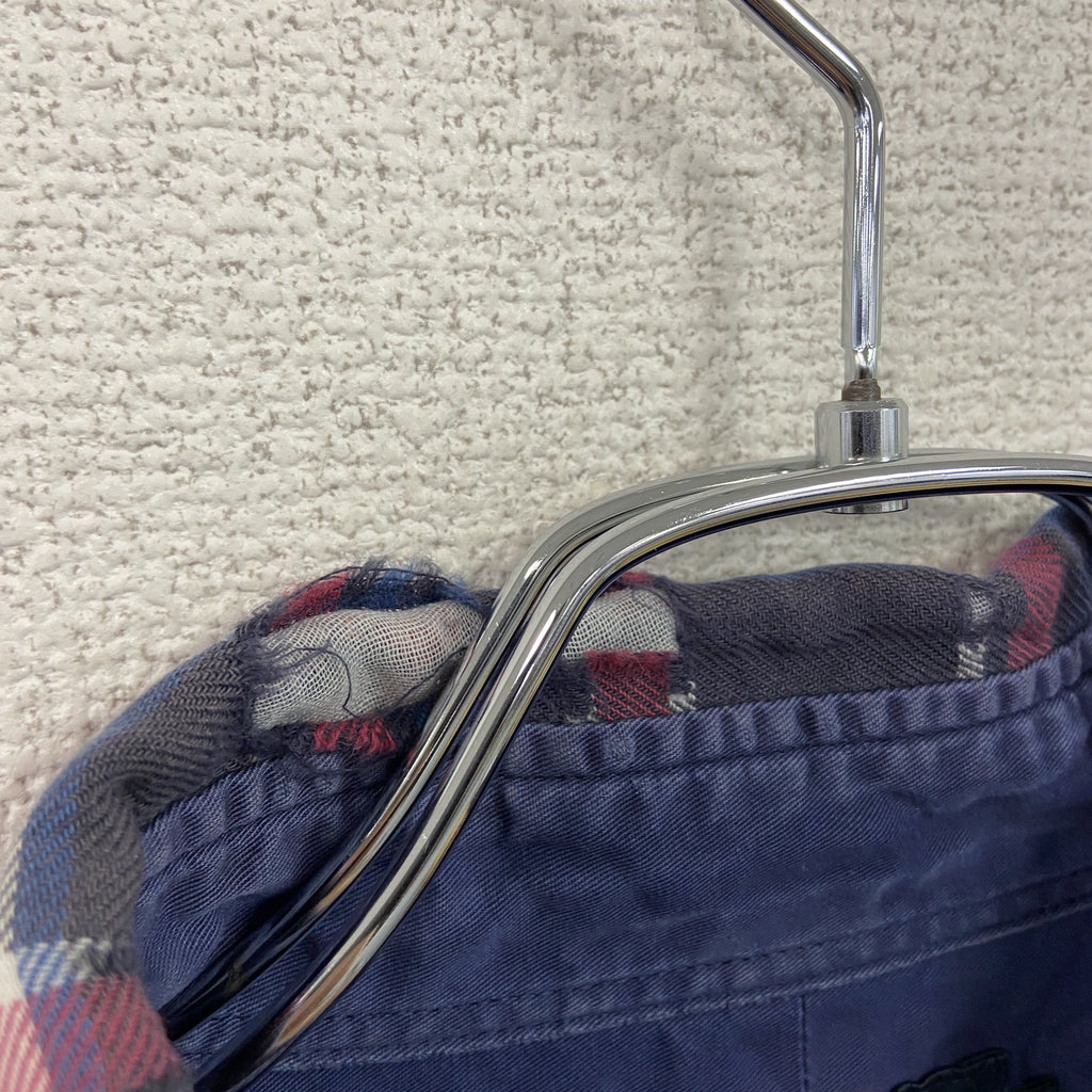 CHAPS　チャップス　長袖シャツ　チェック柄　マルチカラー　LLサイズ メンズ コットン ポリエステル 古着