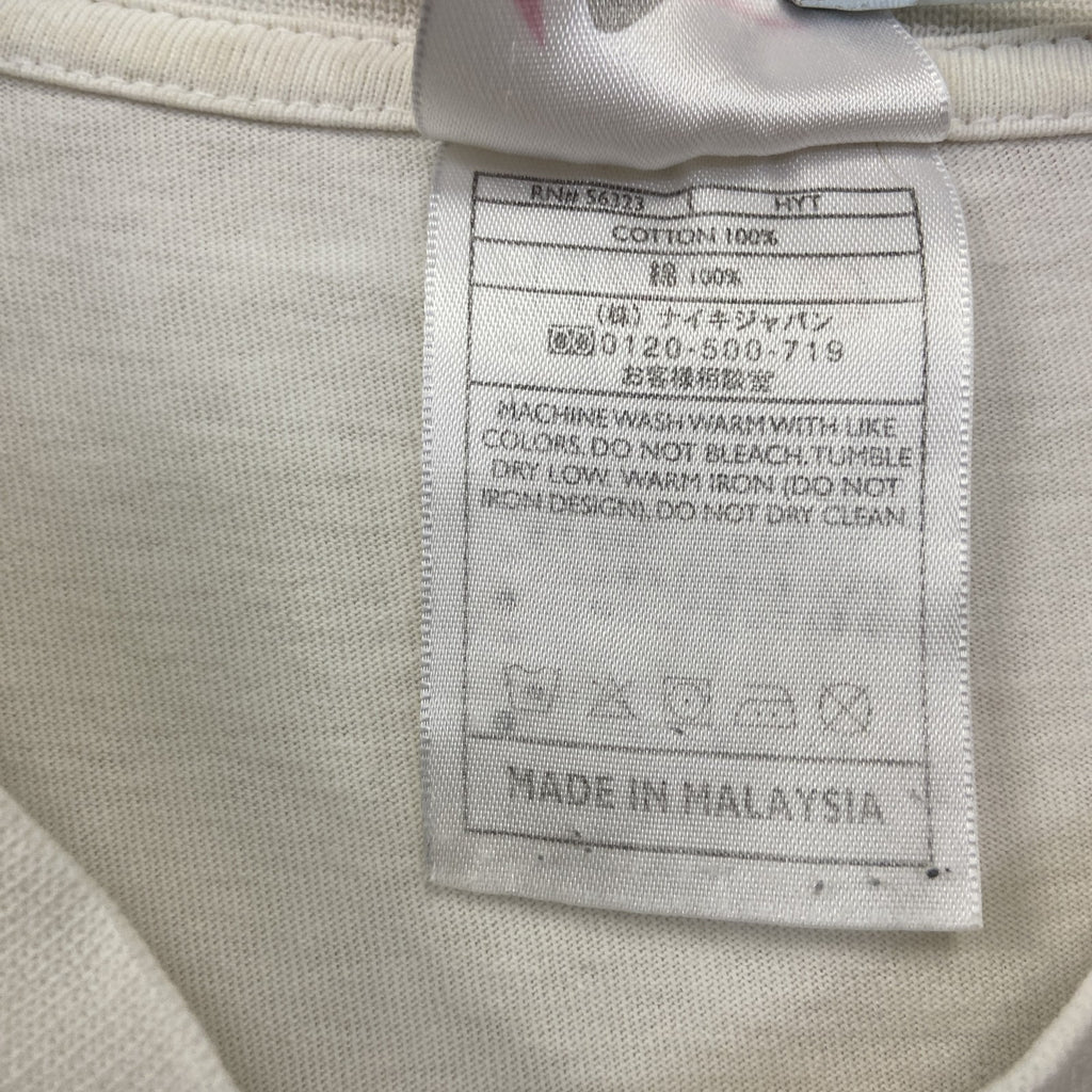 ～00s　NIKE　ナイキ　半袖Tシャツ　JUST DO IT　ヴィンテージ　白　ホワイト　Mサイズ　古着
