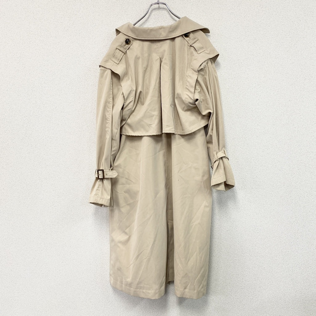 NICE CLAUP　ナイスクラップ　マルチWAYトレンチコート　ベージュ　Mサイズ　古着