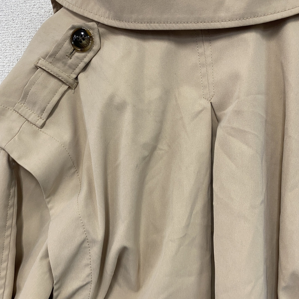NICE CLAUP　ナイスクラップ　マルチWAYトレンチコート　ベージュ　Mサイズ　古着