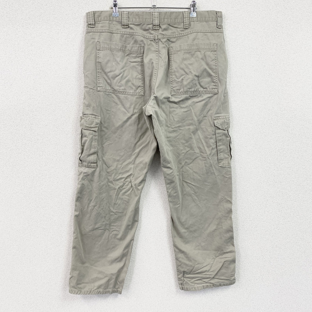 Wrangler　ラングラー　カーゴパンツ　ジップフライ　灰色　グレー　W38サイズ　古着