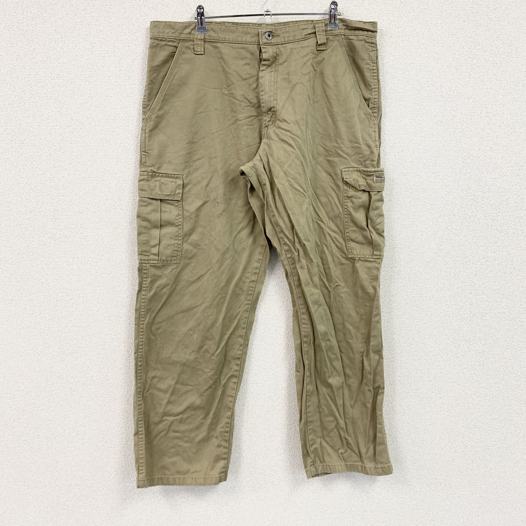 Wrangler　ラングラー　カーゴパンツ　ジップフライ　ベージュ　W36サイズ　古着
