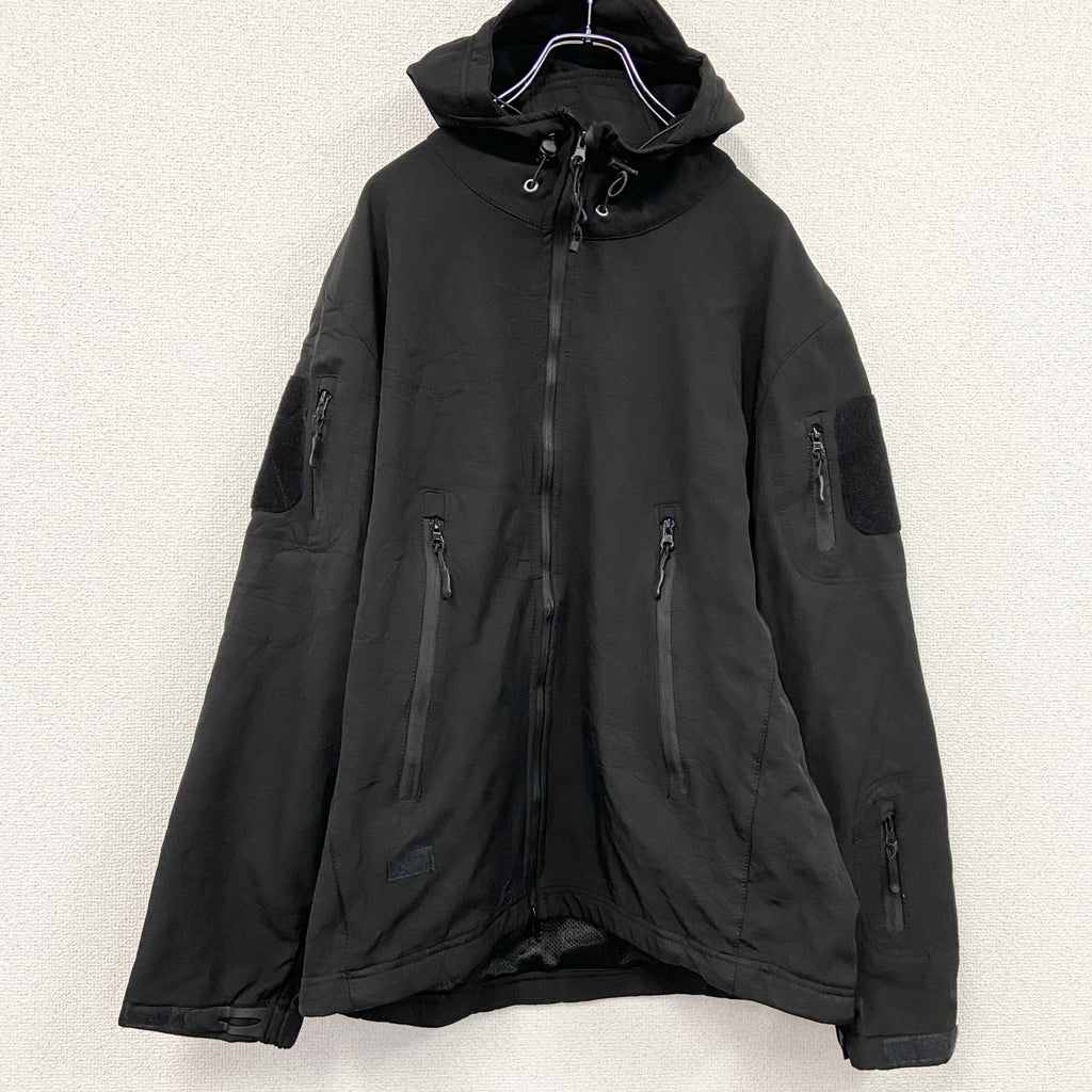 DA FEILI　マウンテンパーカー　黒　ブラック　古着