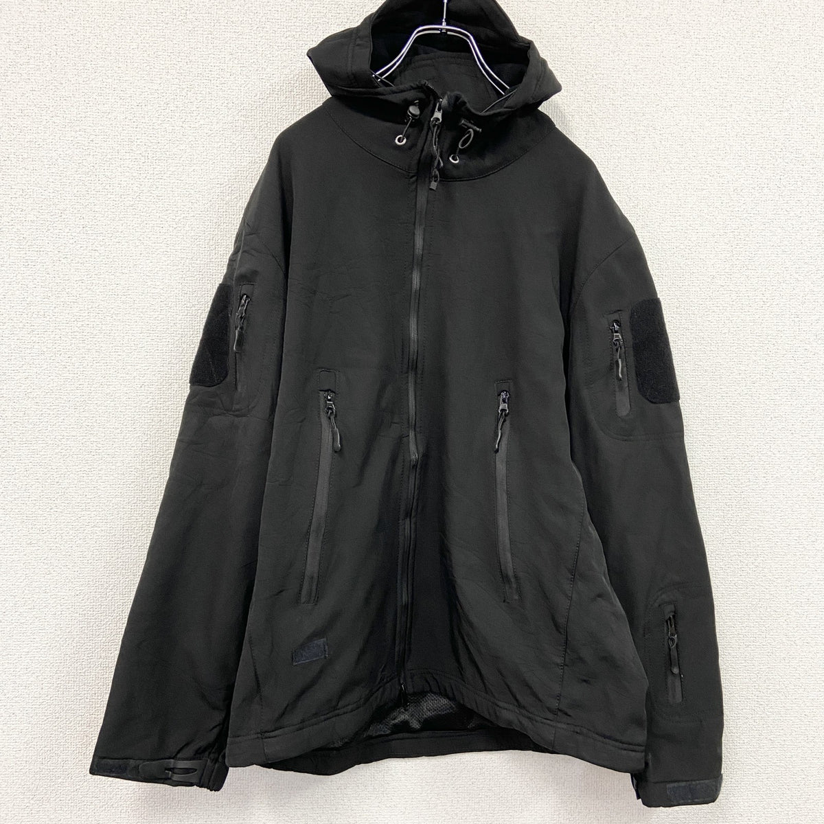DA FEILI　マウンテンパーカー　黒　ブラック　古着