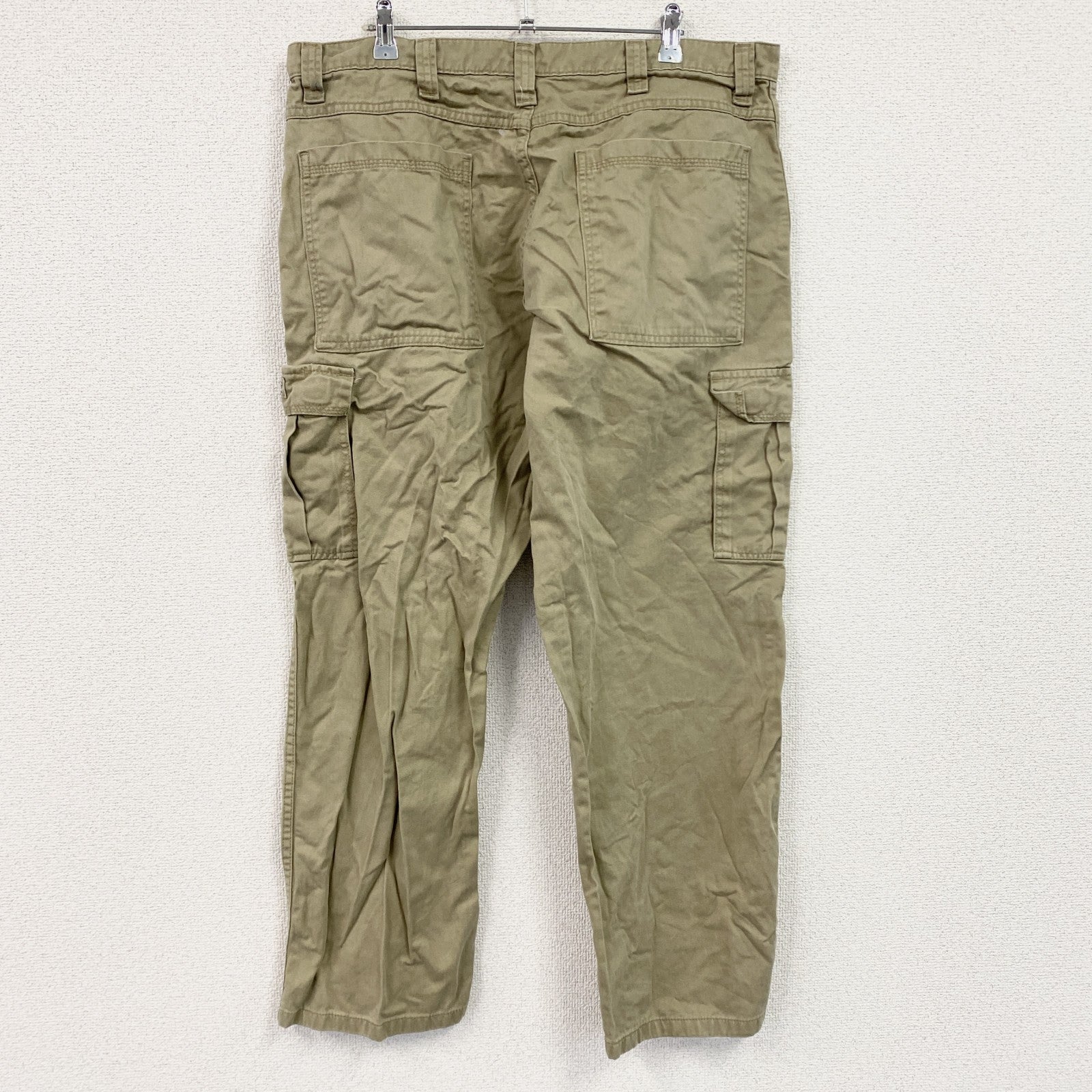 Wrangler　ラングラー　カーゴパンツ　ジップフライ　ベージュ　W36サイズ　古着
