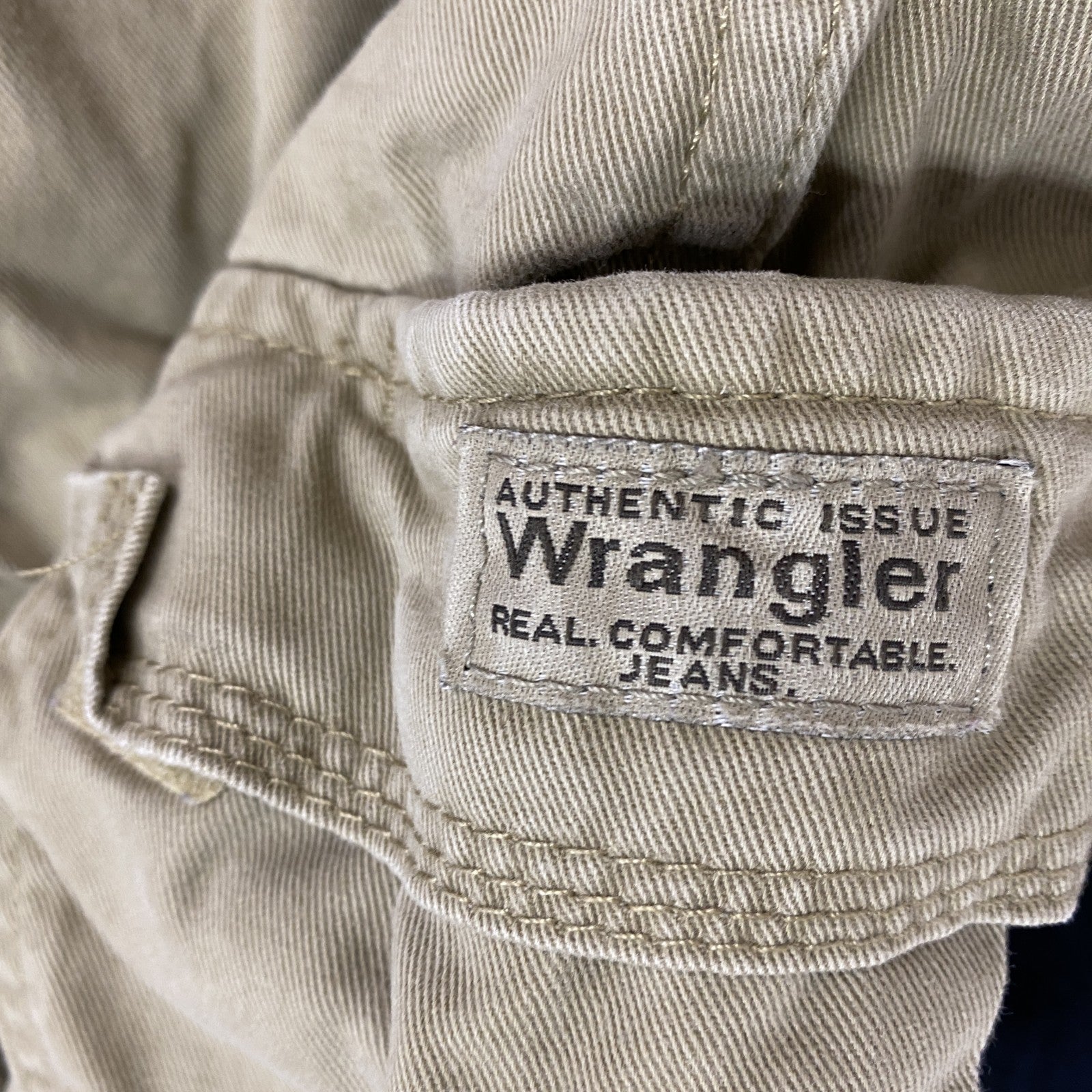 Wrangler　ラングラー　カーゴパンツ　ジップフライ　ベージュ　W36サイズ　古着