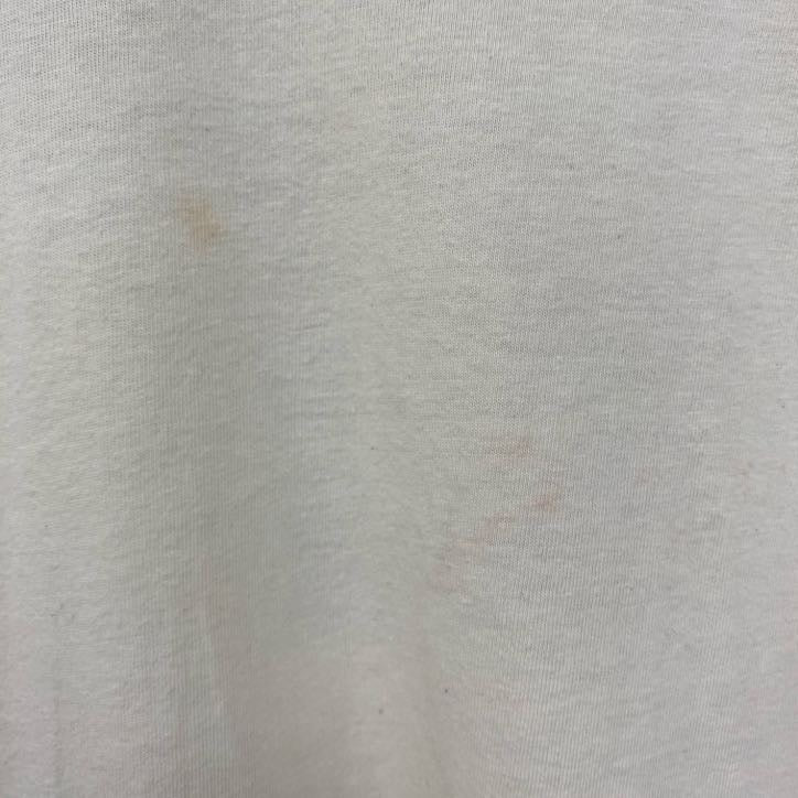Disney　ディズニー　半袖ビッグデザインプリントTシャツ　ミッキーマウス　Mickey　白　ホワイト　Sサイズ　古着